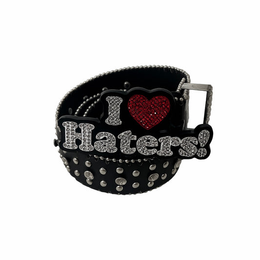HATERS BELT - BLACK