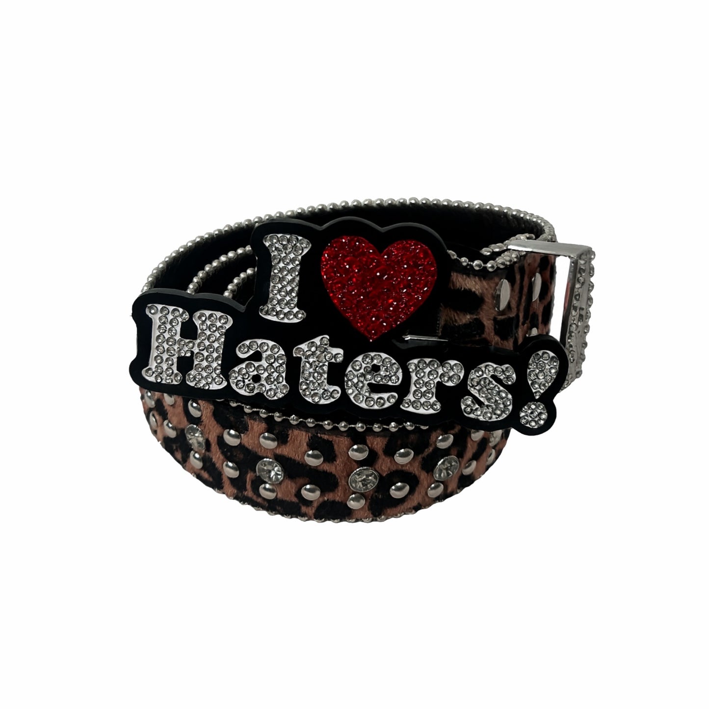 HATERS BELT - LEOPARD